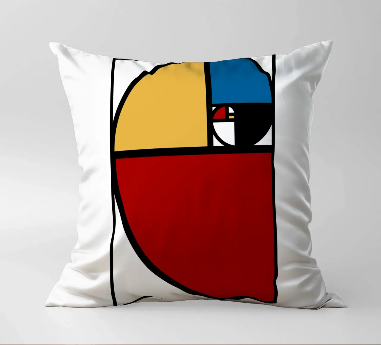 Rapporto aureo Fibonacci cuscino da Mariel Toigo