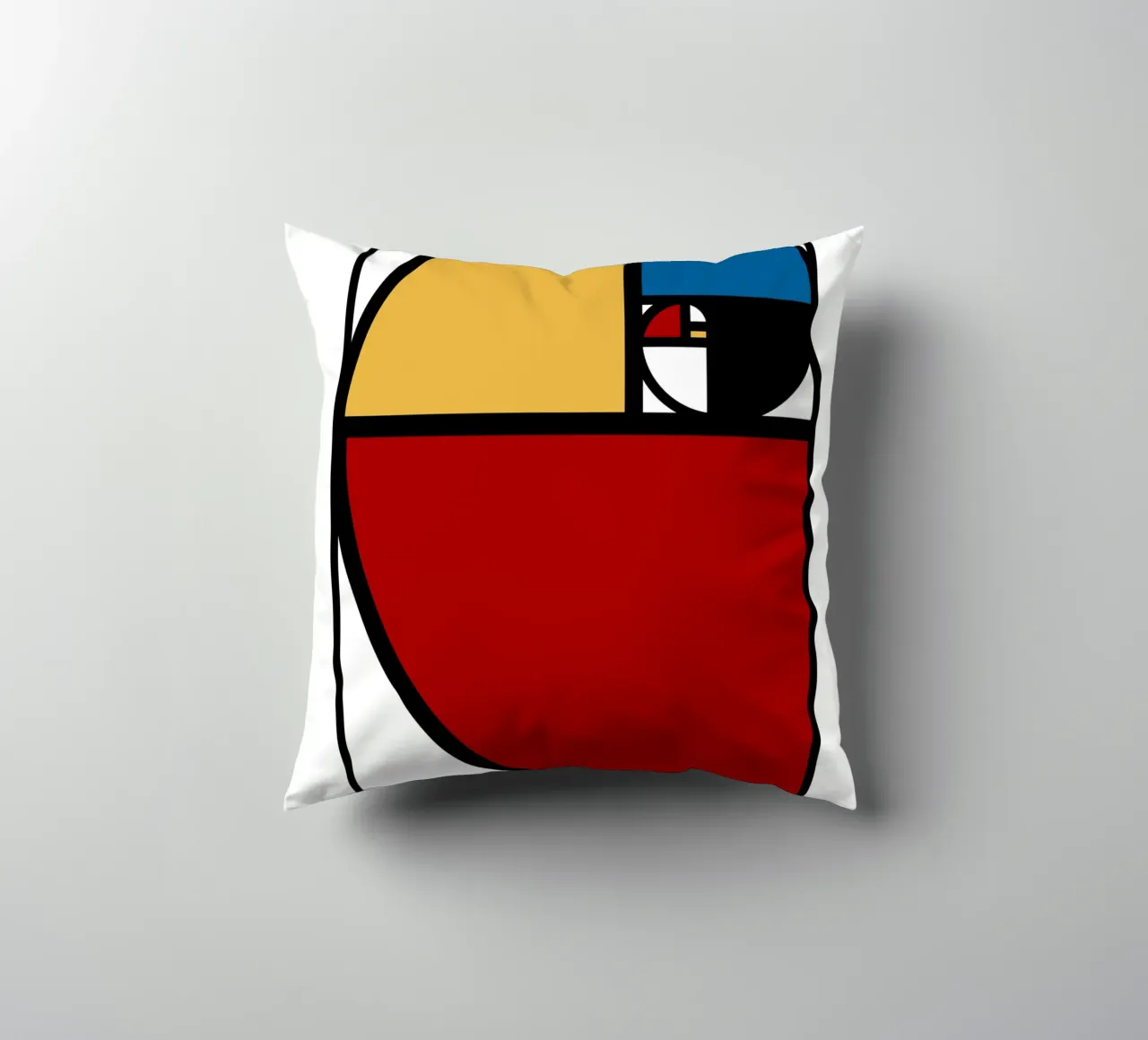 Rapporto aureo Fibonacci cuscino da Mariel Toigo