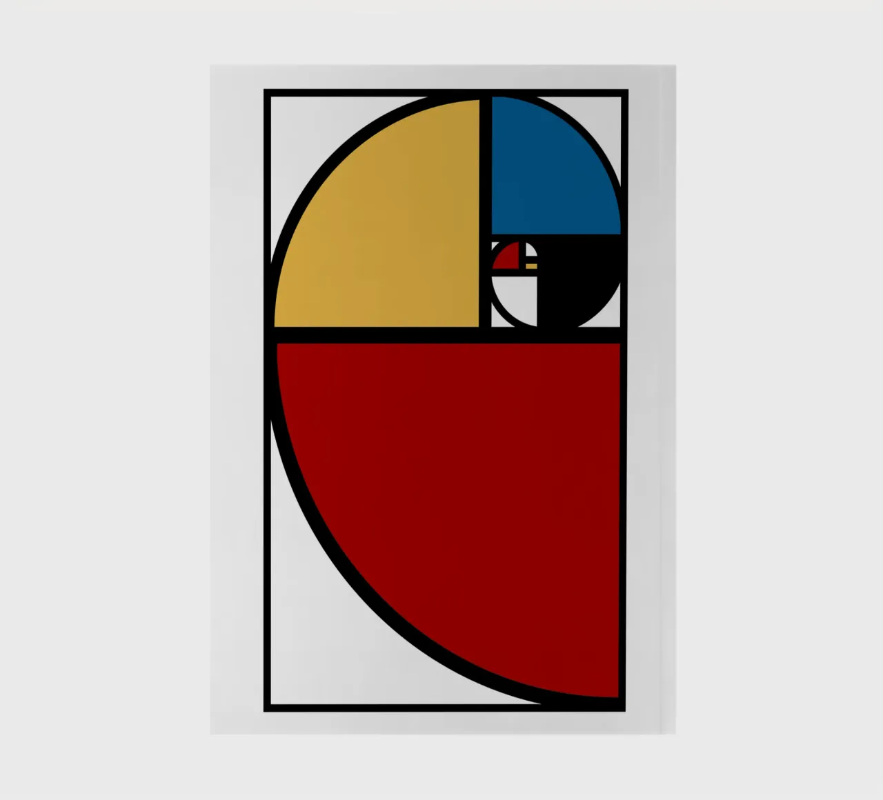 Golden Ratio Fibonacci notebook by Mariel Toigo