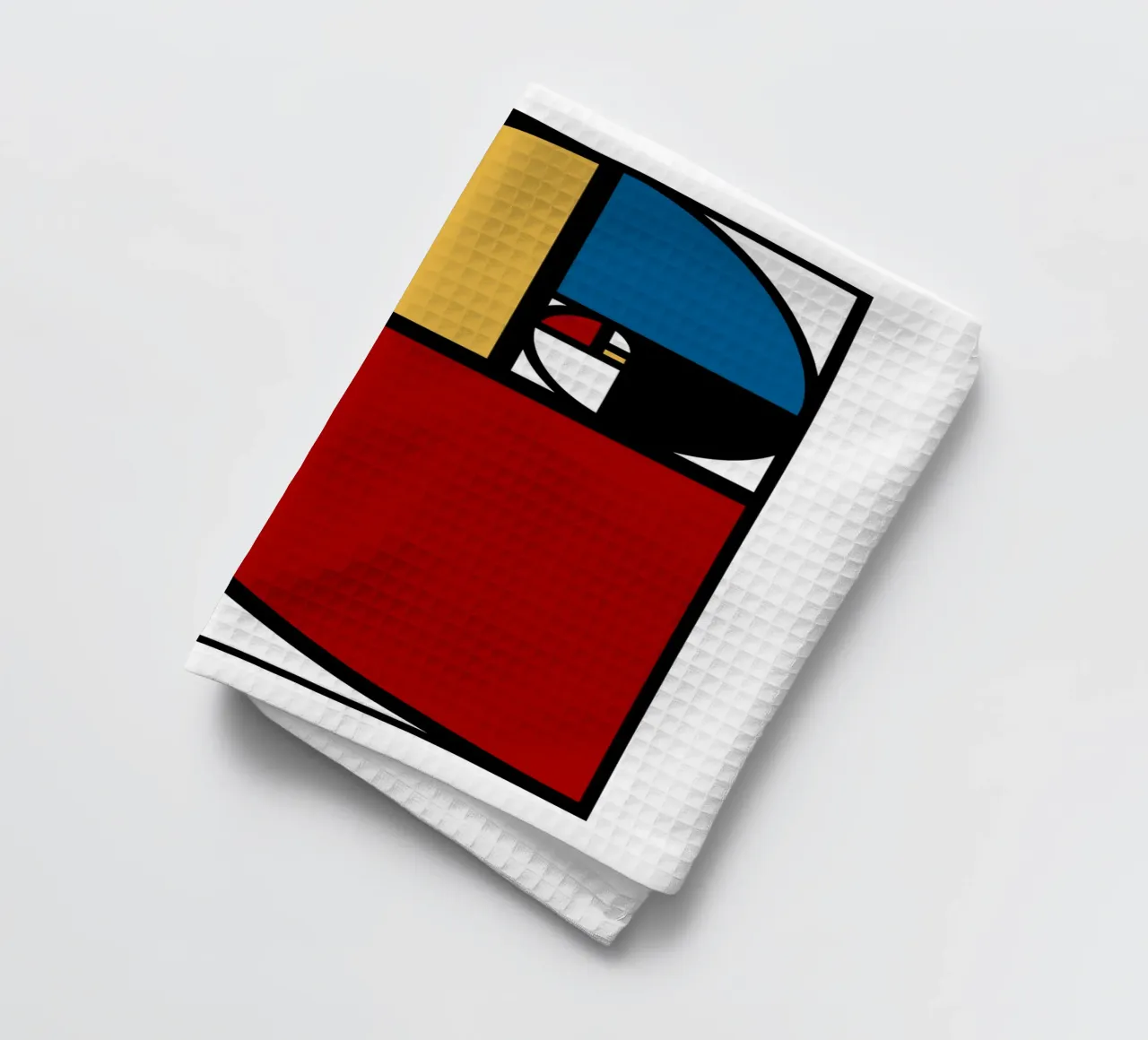 Rapporto aureo Fibonacci canovaccio da cucina da Mariel Toigo