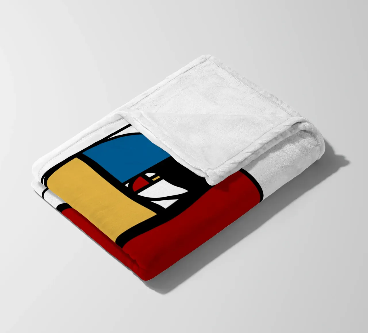 Rapporto aureo Fibonacci coperta in pile da Mariel Toigo