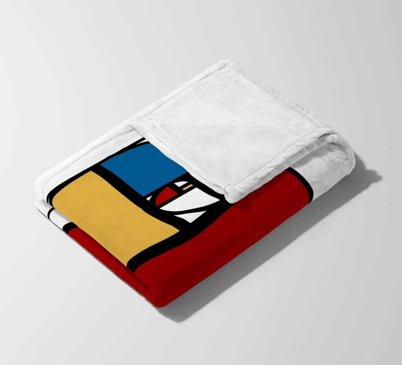 Rapporto aureo Fibonacci coperta in pile da Mariel Toigo