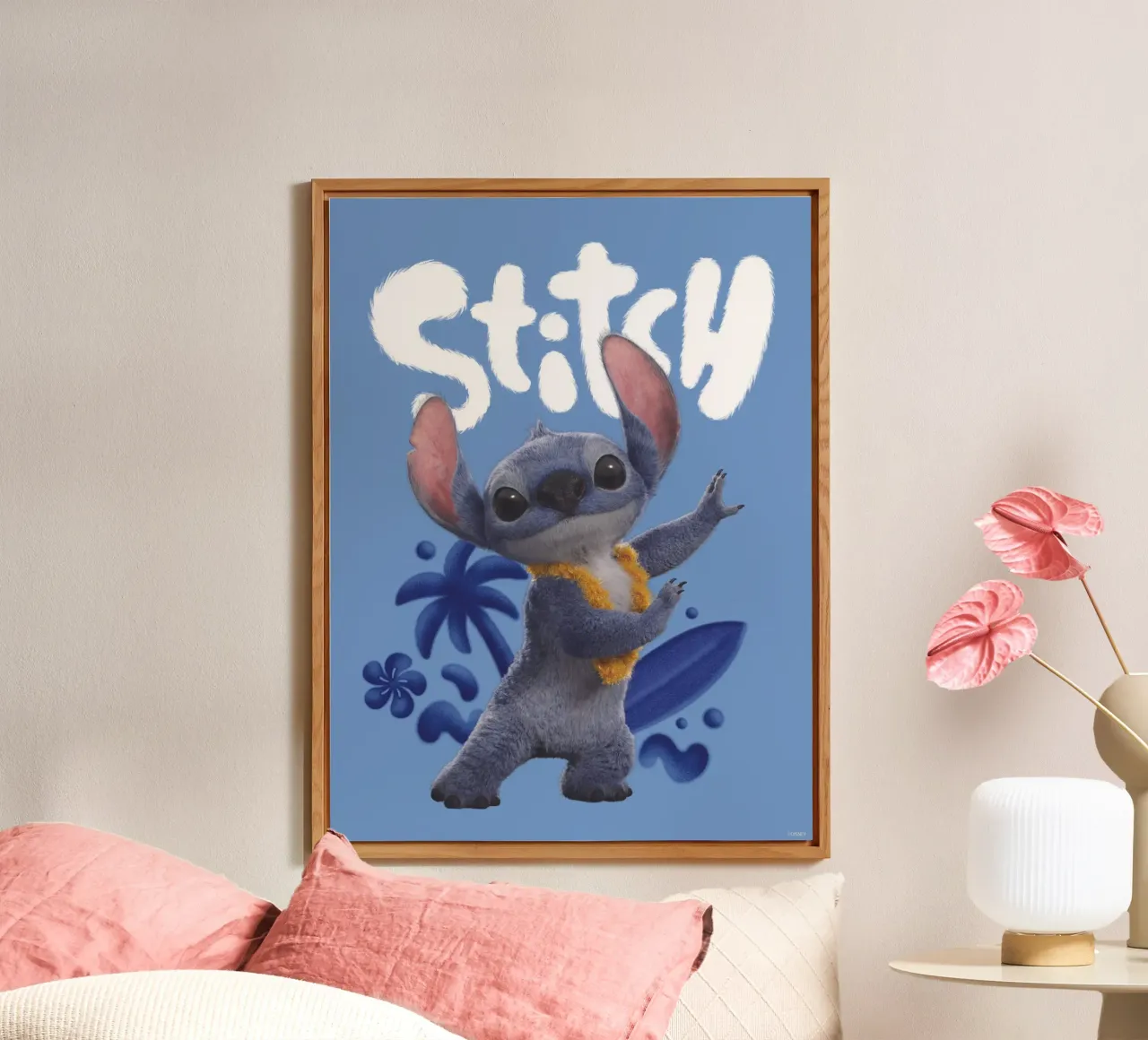 Stitch aloha II Alu-Dibond von Stitch