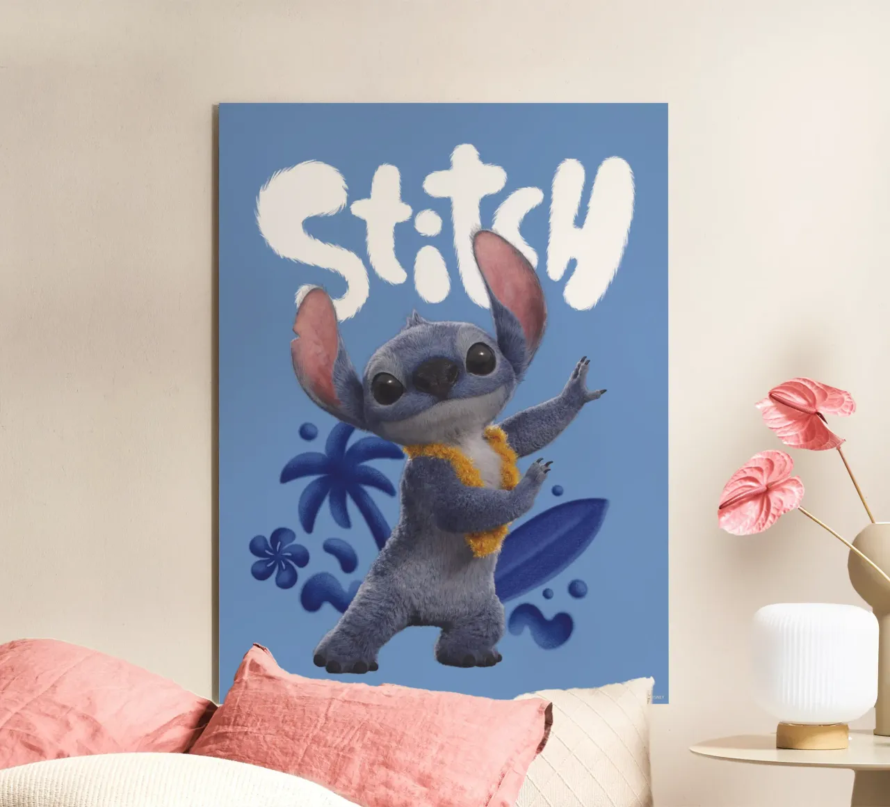 Stitch aloha II Alu-Dibond von Stitch