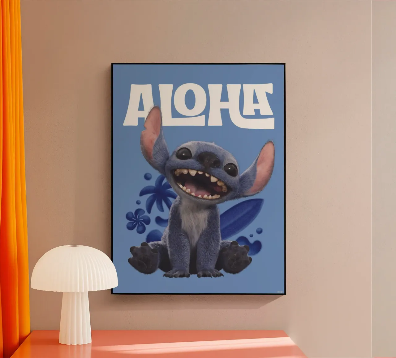 Stitch ALOHA plexiglass da Stitch