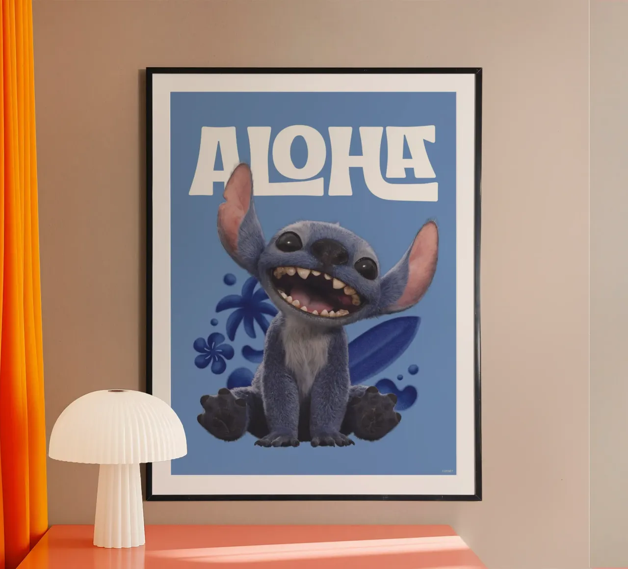 Stitch ALOHA Poster von Stitch