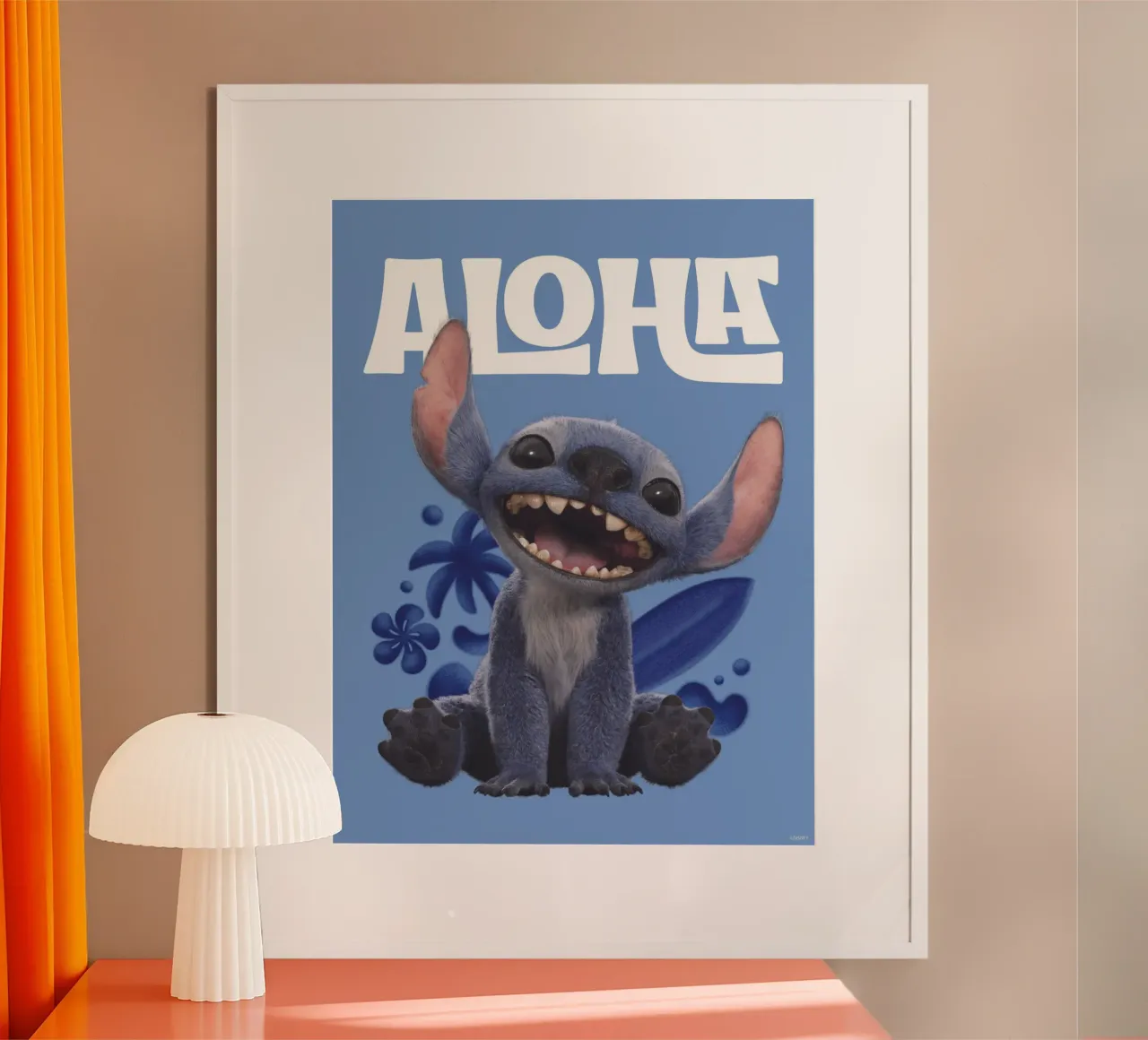 Stitch ALOHA Poster von Stitch