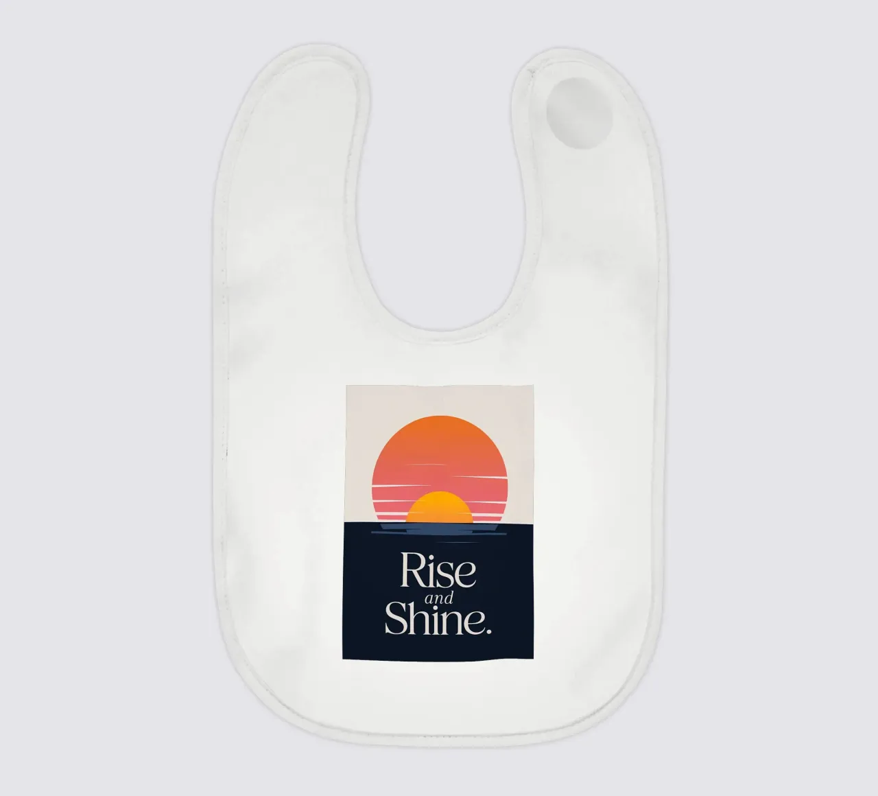 sorgere e risplendere bavaglino da art quots shop