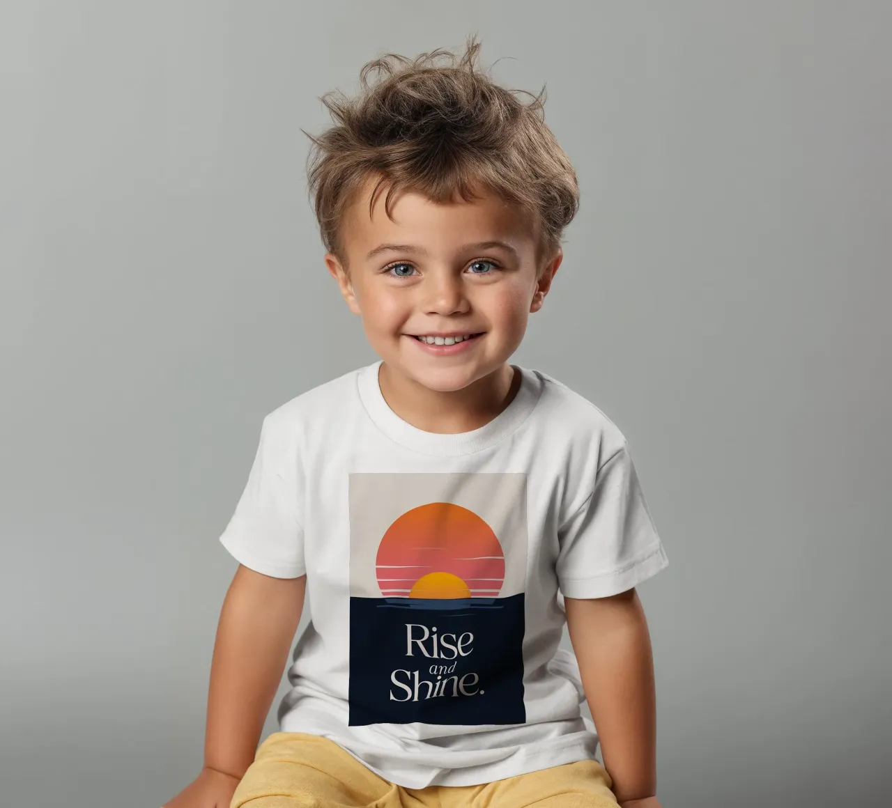 sorgere e risplendere t-shirt bambini da art quots shop