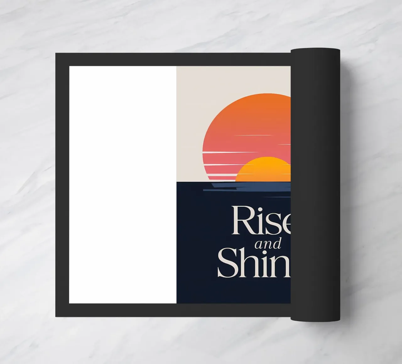 sorgere e risplendere zerbino da art quots shop