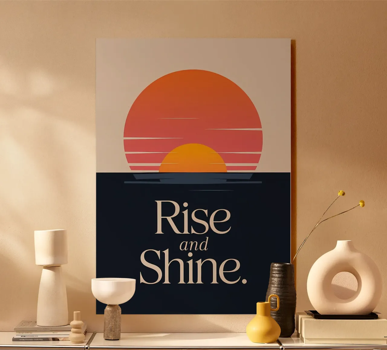 sorgere e risplendere plexiglass da art quots shop