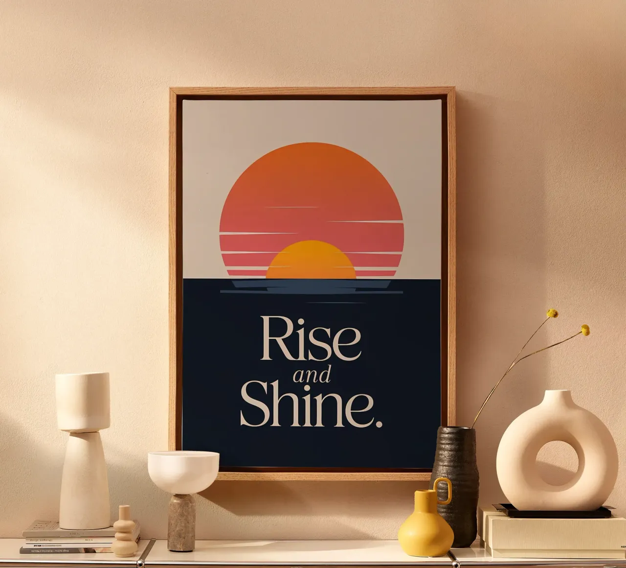 sorgere e risplendere tela da art quots shop