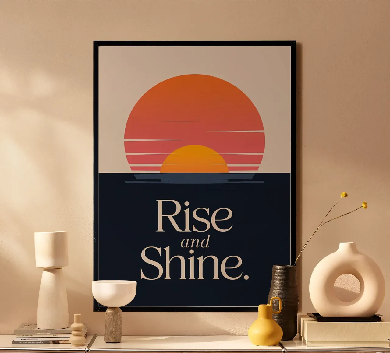 sorgere e risplendere poster da art quots shop