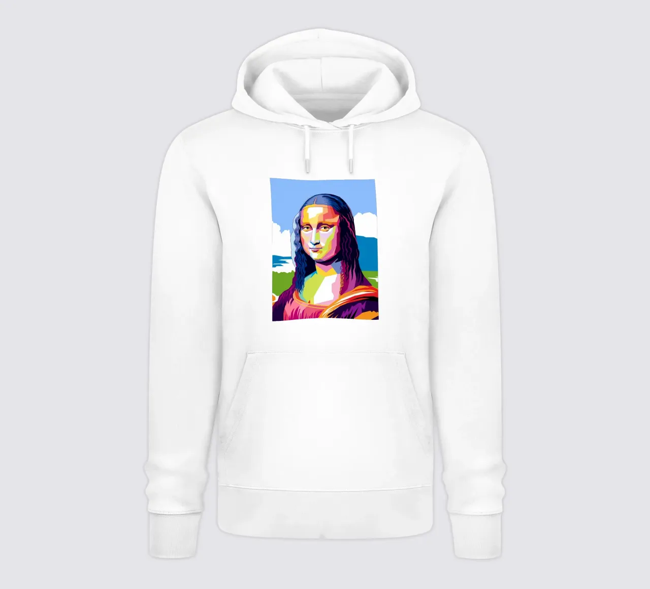 Monna Lisa Pop felpa con cappuccio da Mariel Toigo