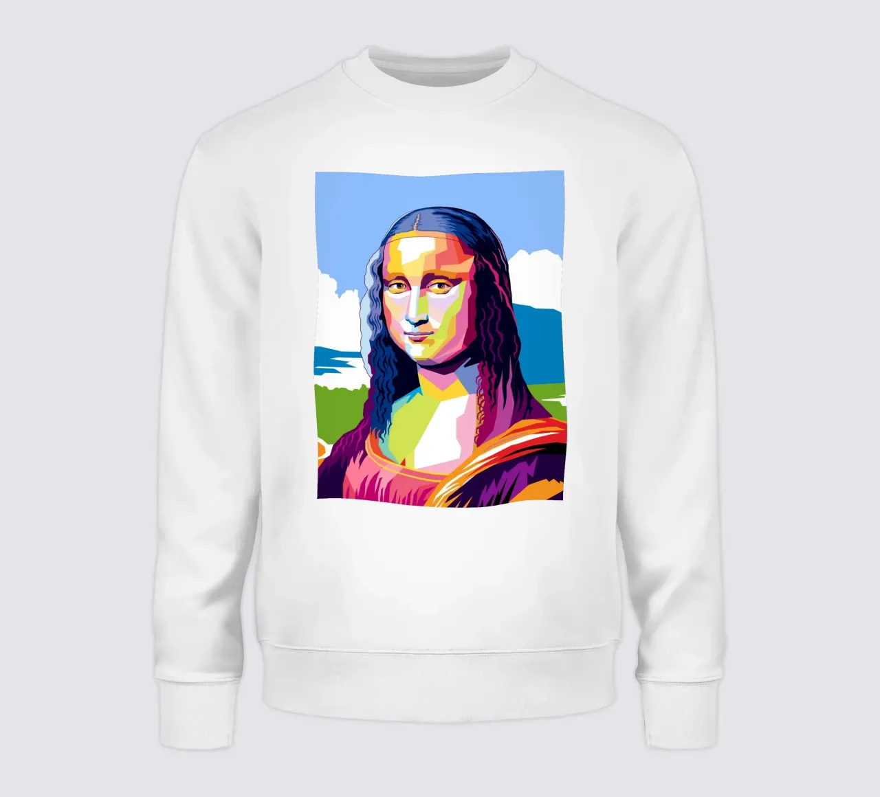 Monna Lisa Pop felpa da Mariel Toigo