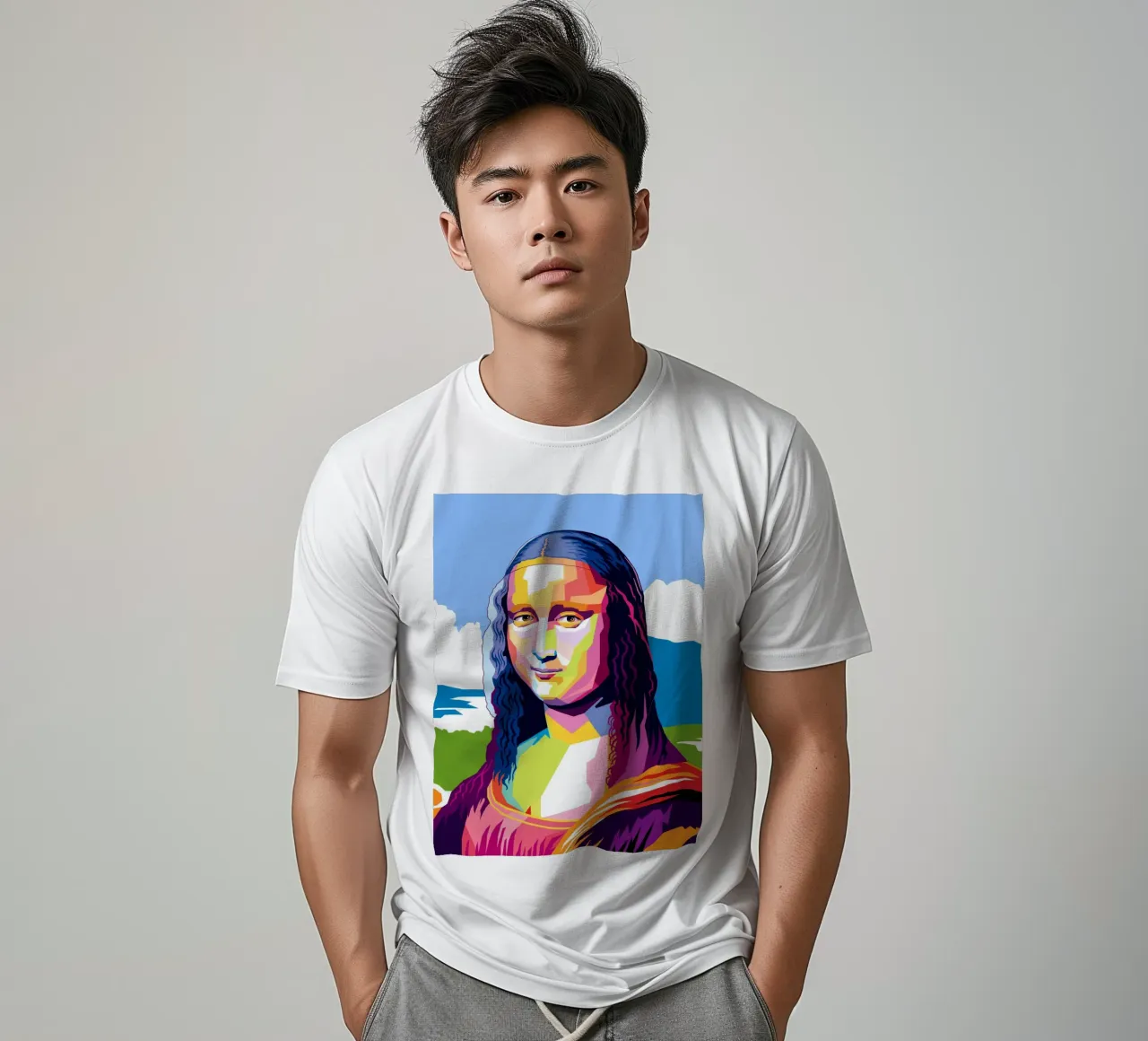 Monna Lisa Pop t-shirt da Mariel Toigo