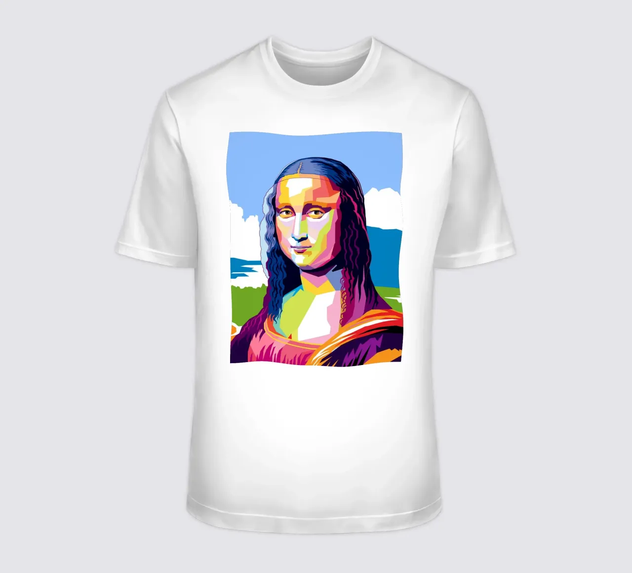 Monna Lisa Pop t-shirt da Mariel Toigo