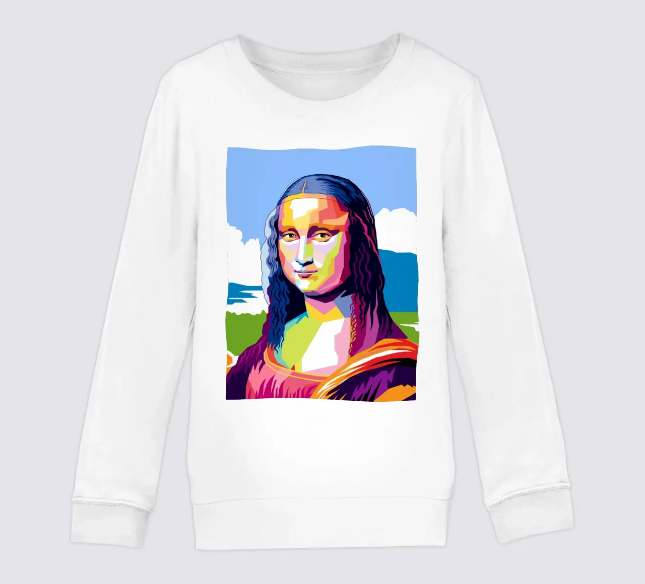 Monna Lisa Pop felpa bambino da Mariel Toigo
