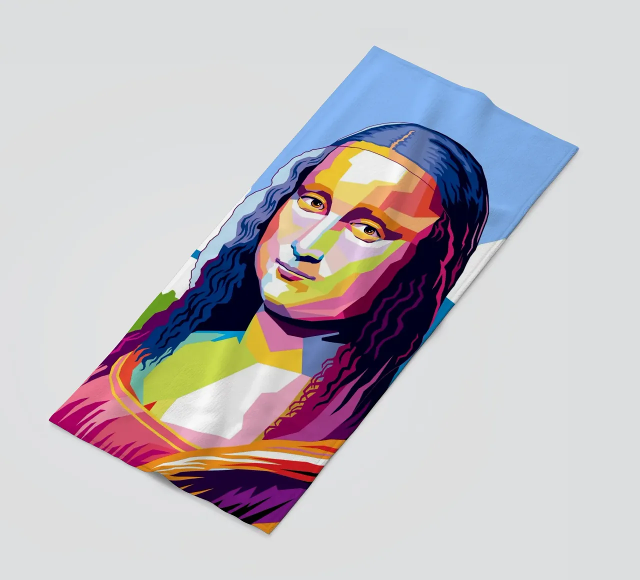 Monna Lisa Pop telo mare da Mariel Toigo