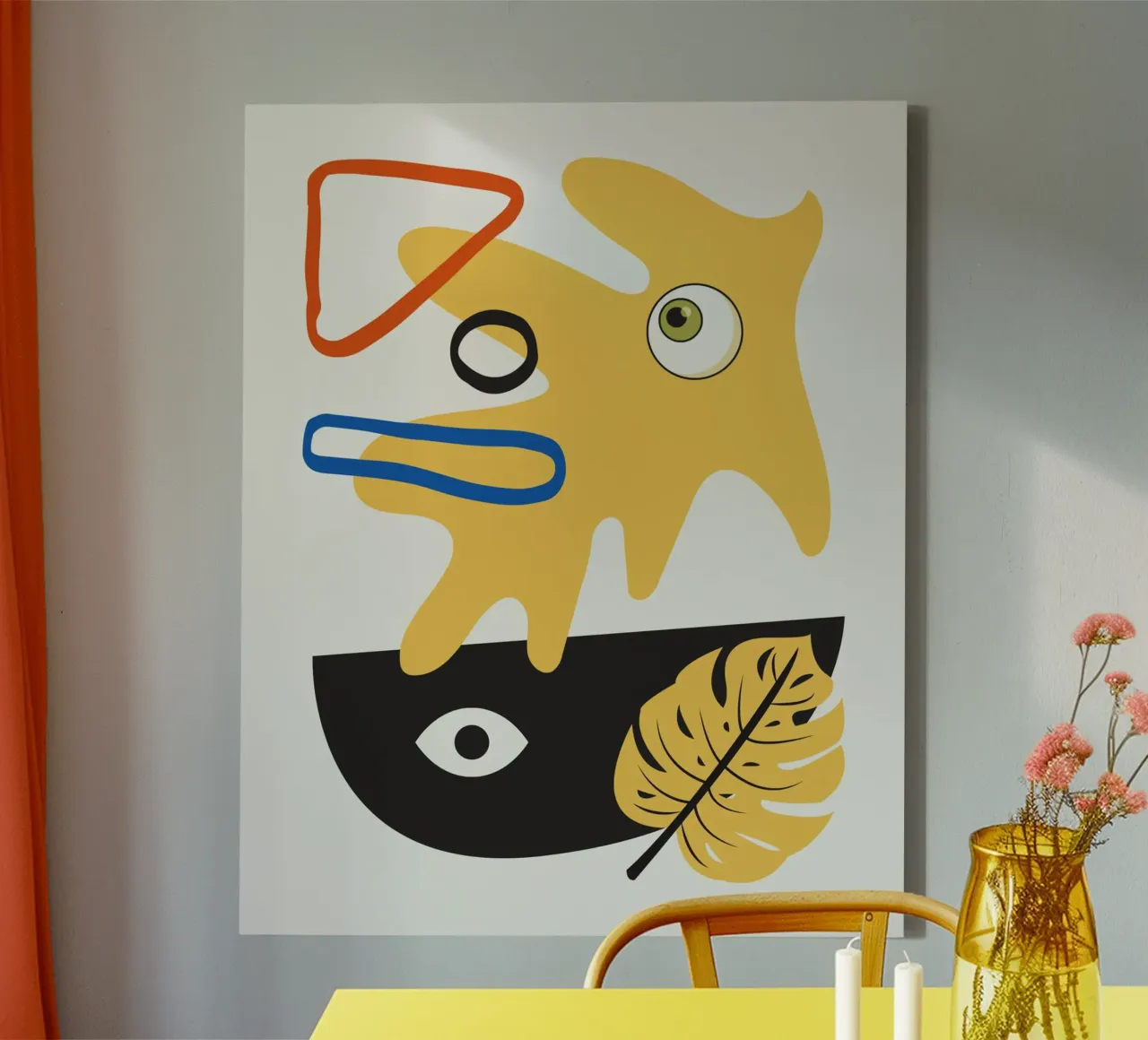 Elemento estivo tela da Little Dean