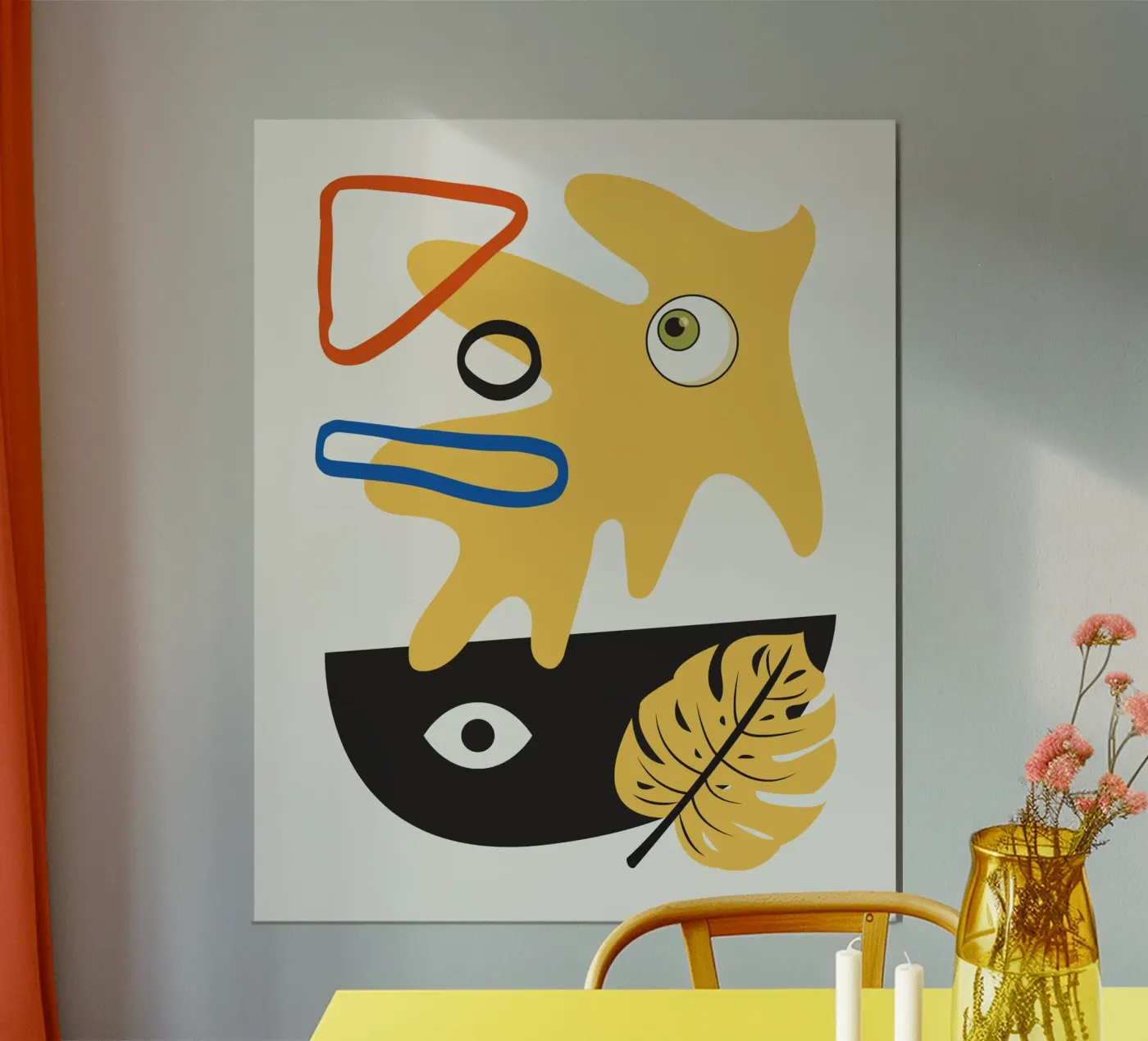 Summer element poster van Little Dean
