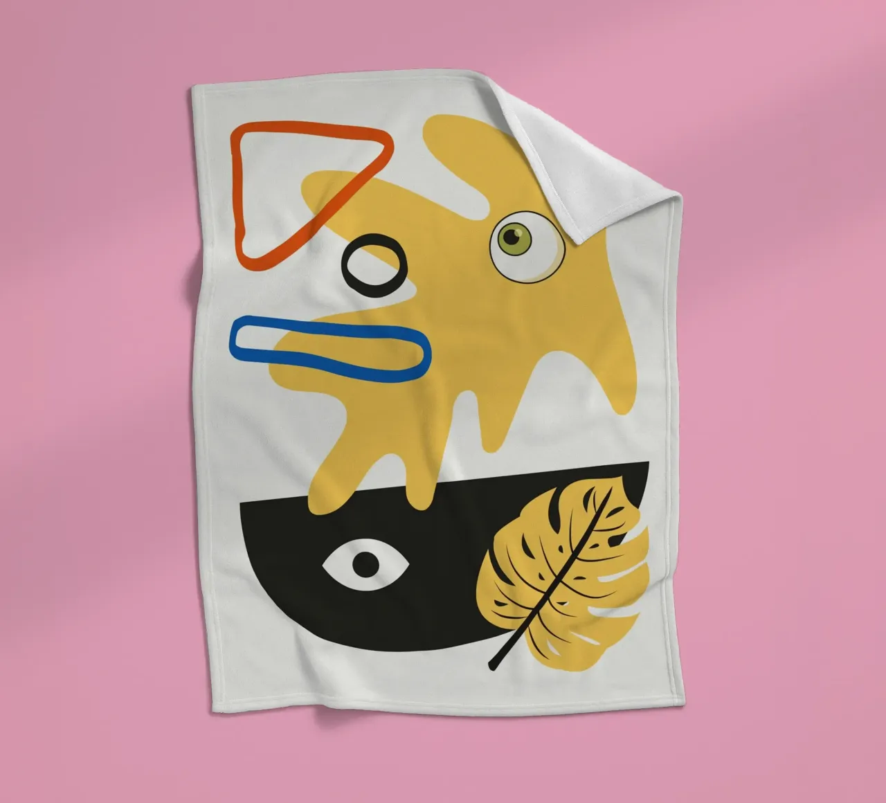 Summer element fleecedeken van Little Dean