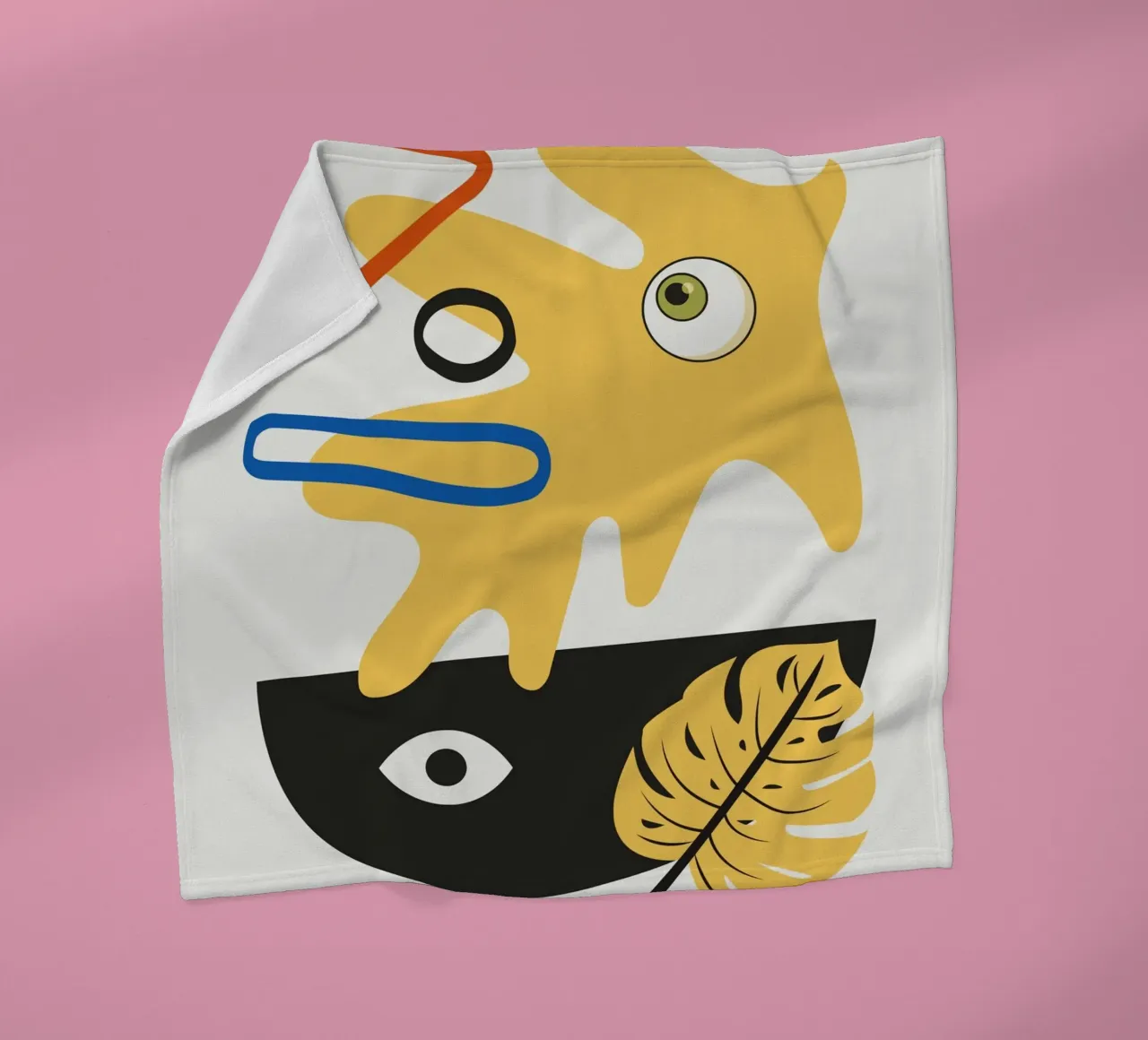 Summer element fleecedeken van Little Dean