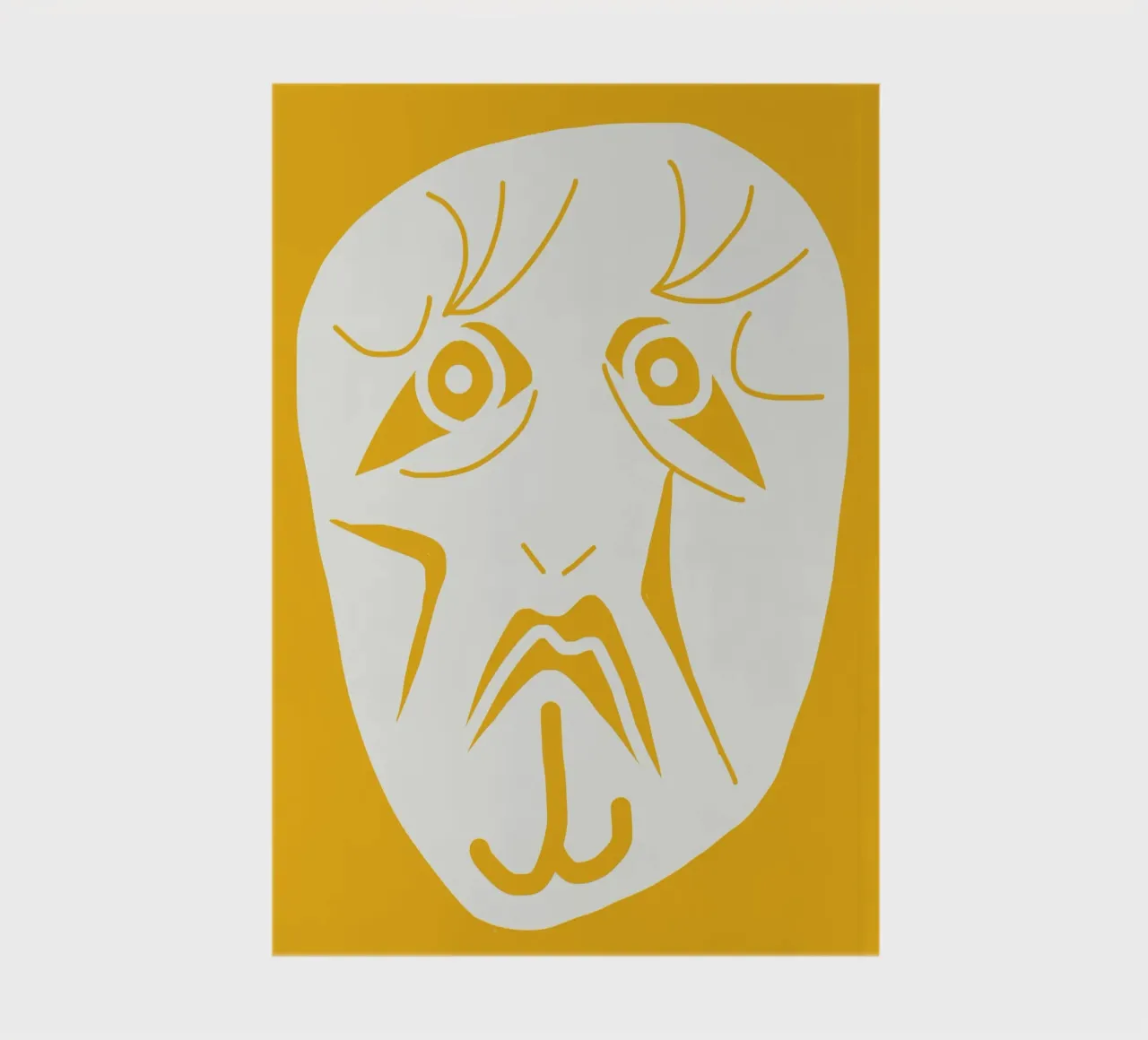 Quirky portrait 02 notebook by Little Dean