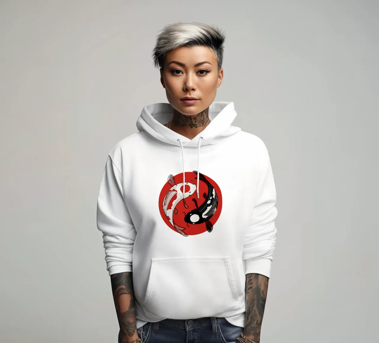 KOI felpa con cappuccio da Mariel Toigo