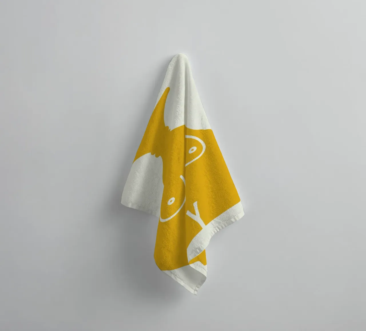 Shape of you 01 towel by Little Dean