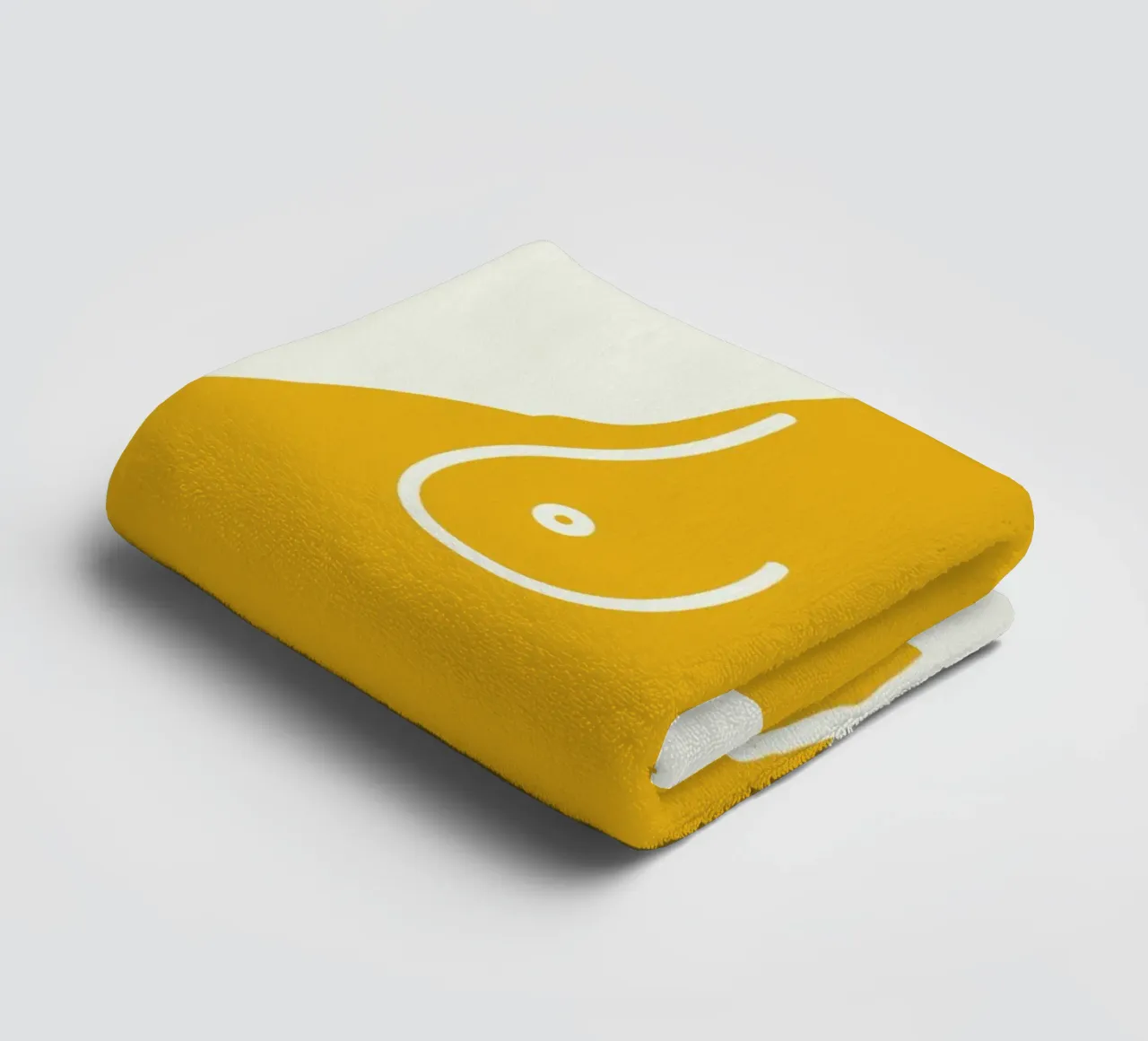 Shape of you 01 towel by Little Dean