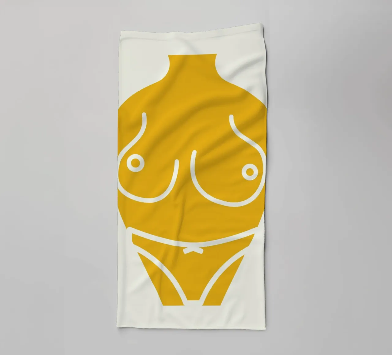 Shape of you 02 towel by Little Dean