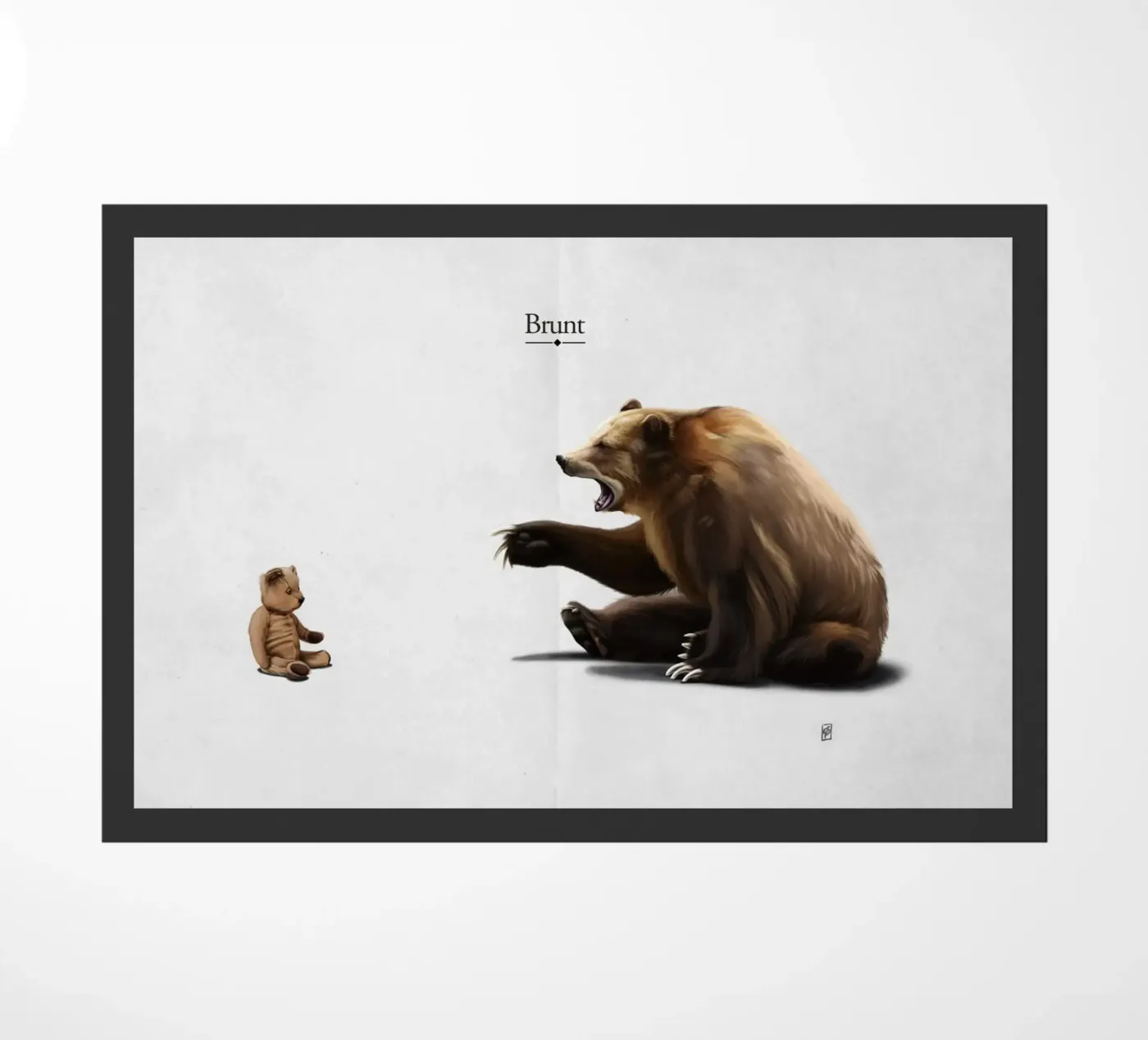 Brunt (Titled) zerbino da Rob Art | Illustration