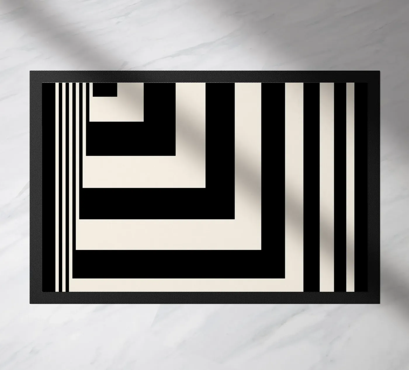 Illusion doormat by Mariel Toigo
