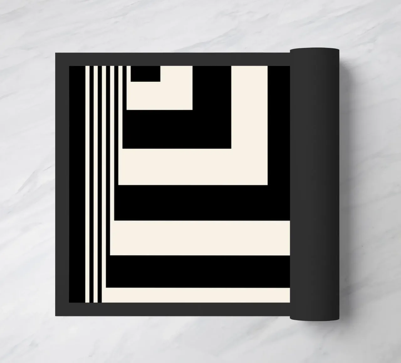 Illusion doormat by Mariel Toigo