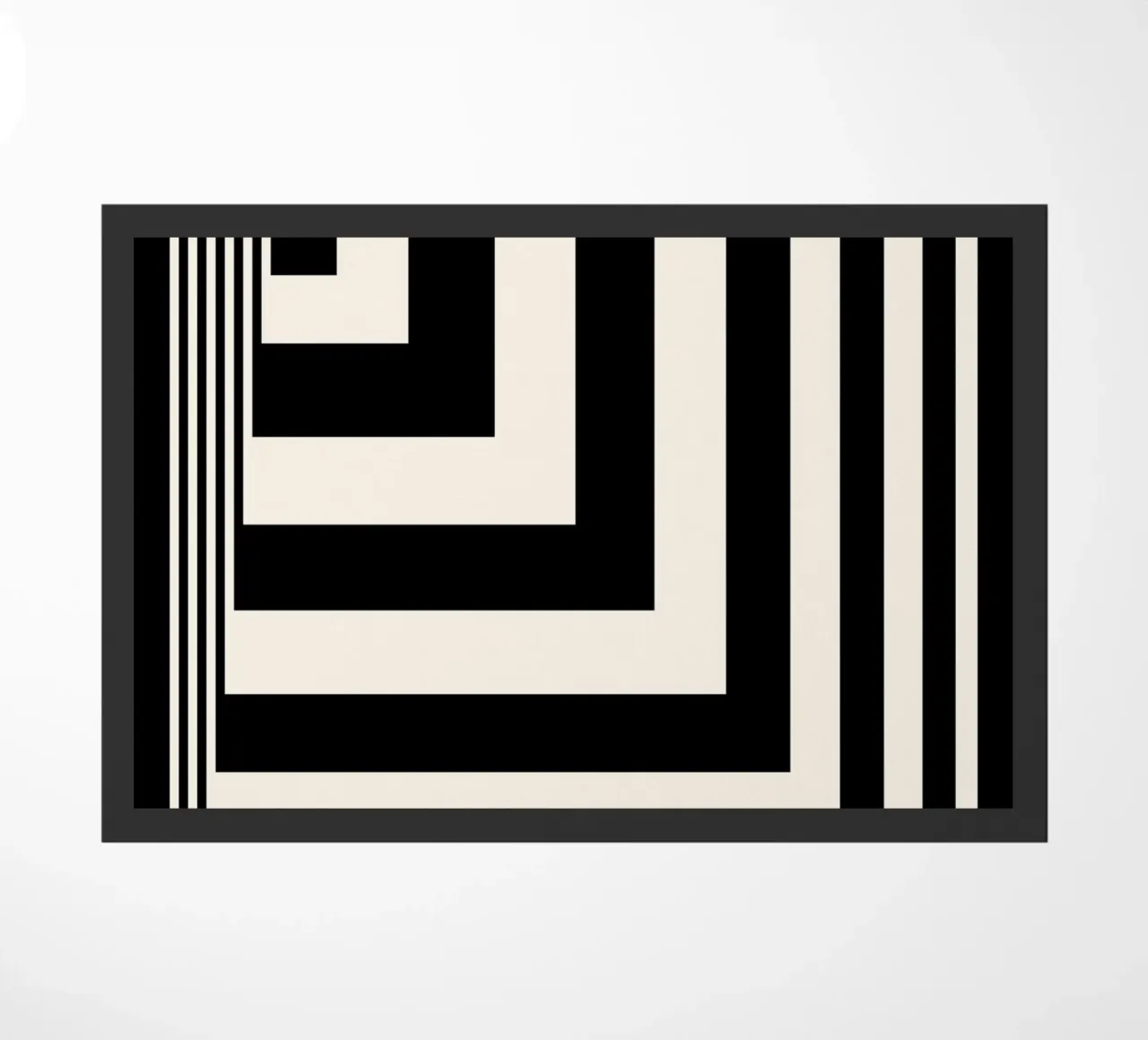 Illusion doormat by Mariel Toigo