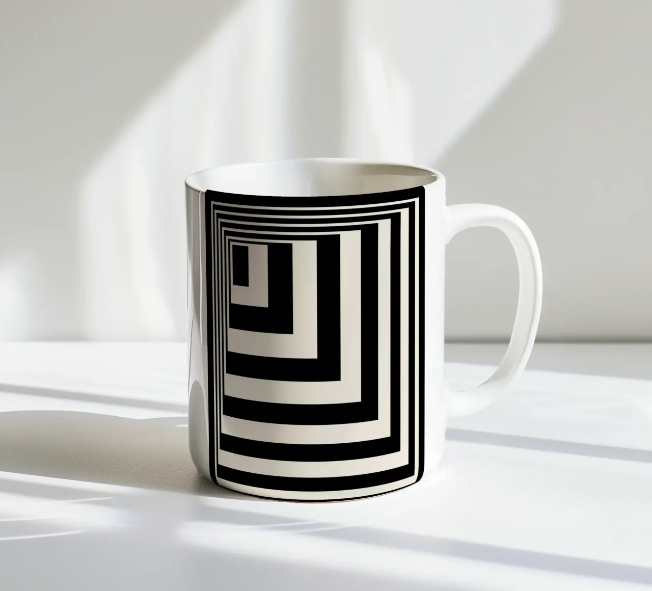 Illusione tazza in ceramica da Mariel Toigo