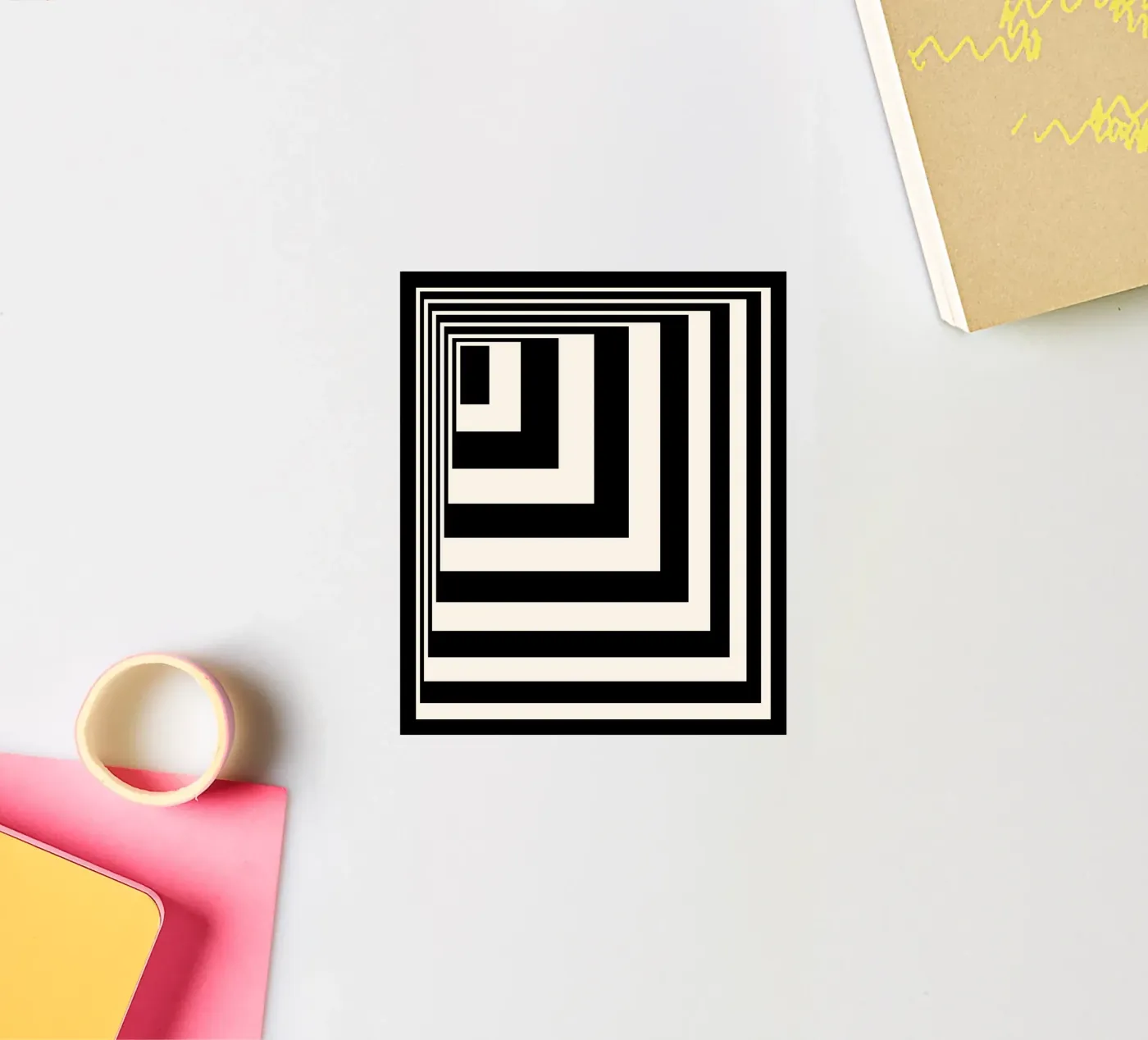 Illusion sticker by Mariel Toigo