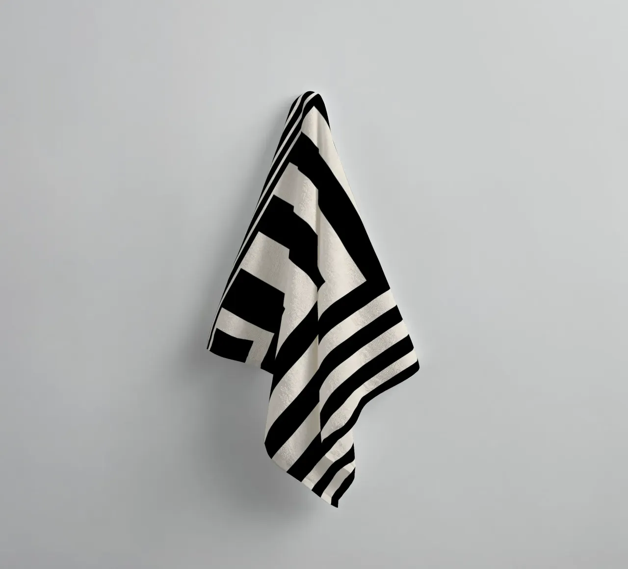 Illusion towel by Mariel Toigo