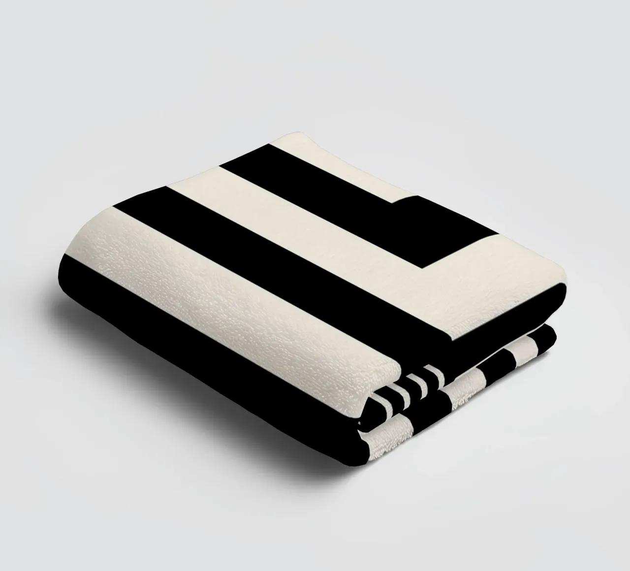 Illusion towel by Mariel Toigo