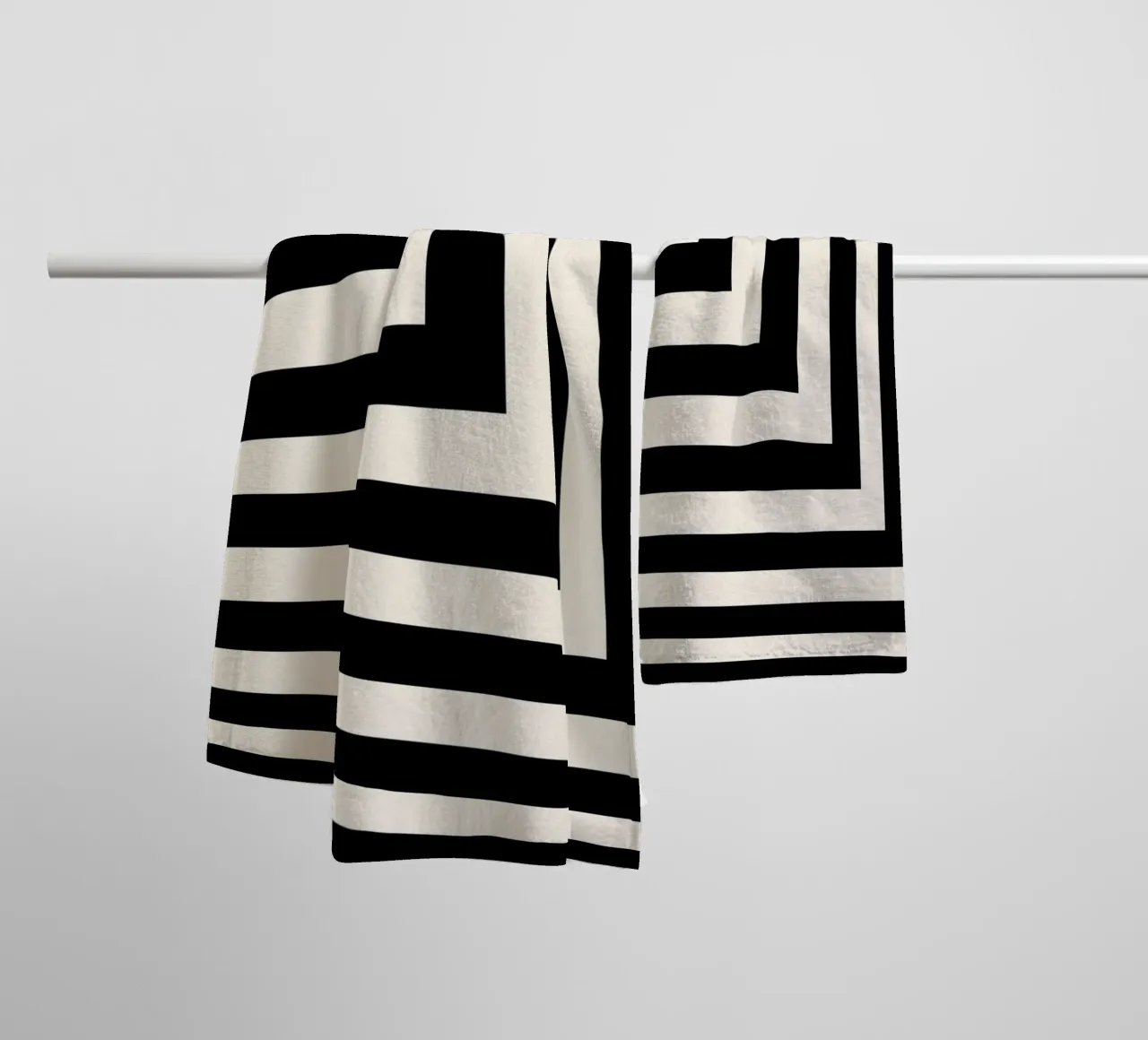 Illusion towel by Mariel Toigo