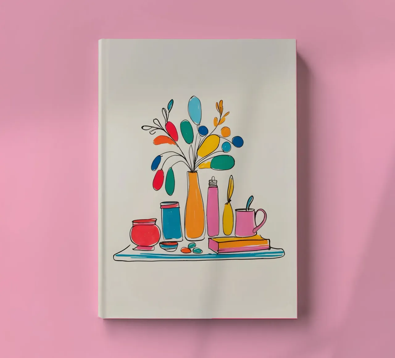 flat drawing features notebook by Botanical Gallery