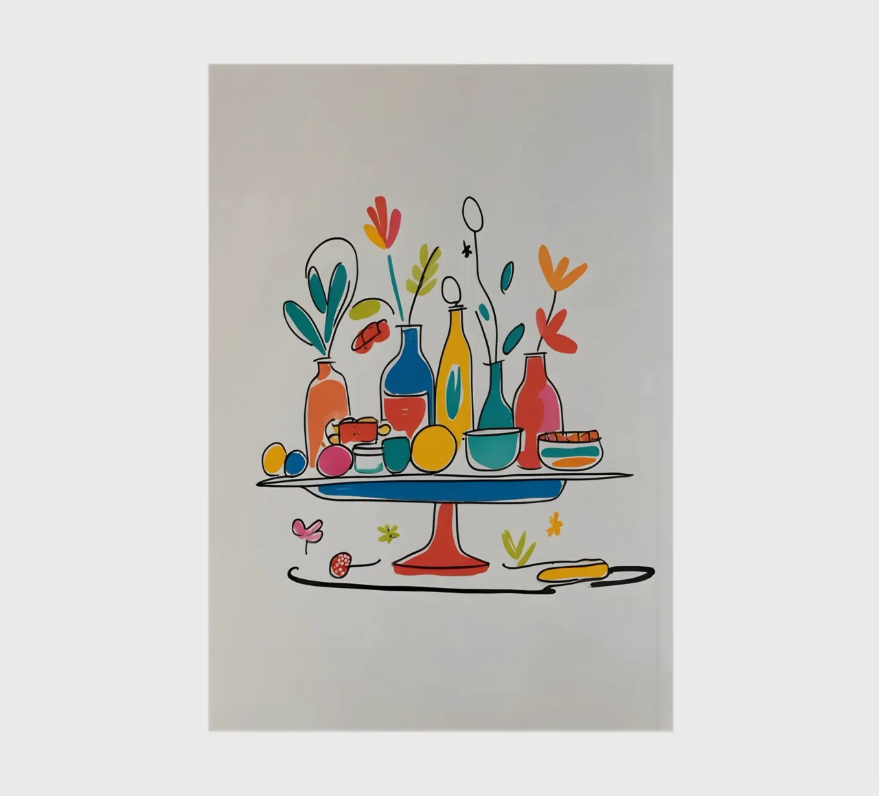 flat drawing features notebook by Botanical Gallery