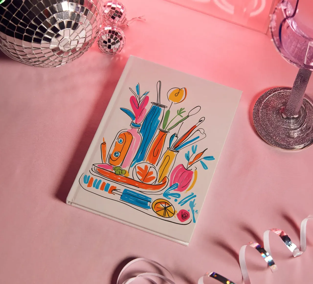 flat drawing features notebook by Botanical Gallery
