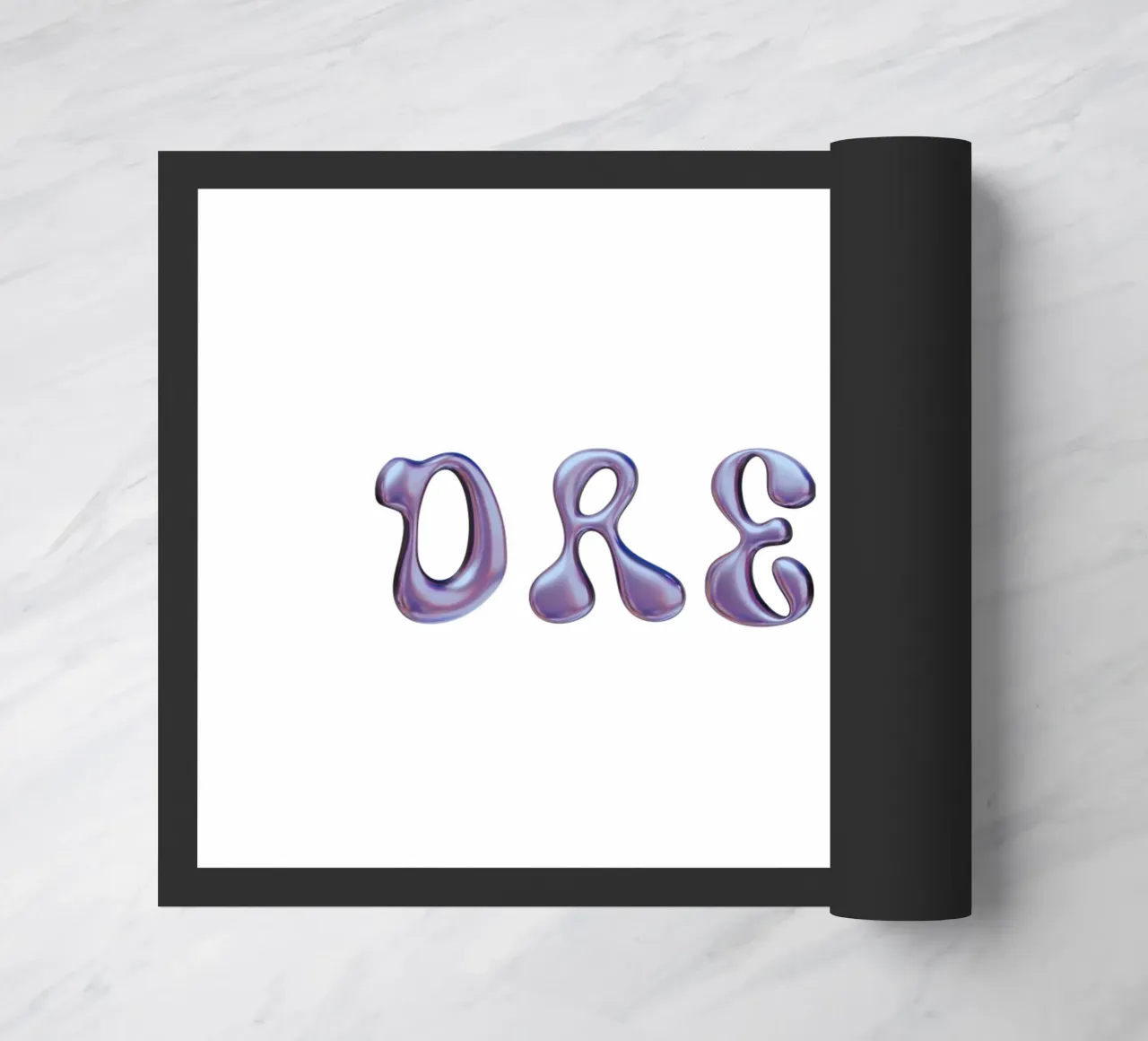 dream typography version doormat by morphinaeblue