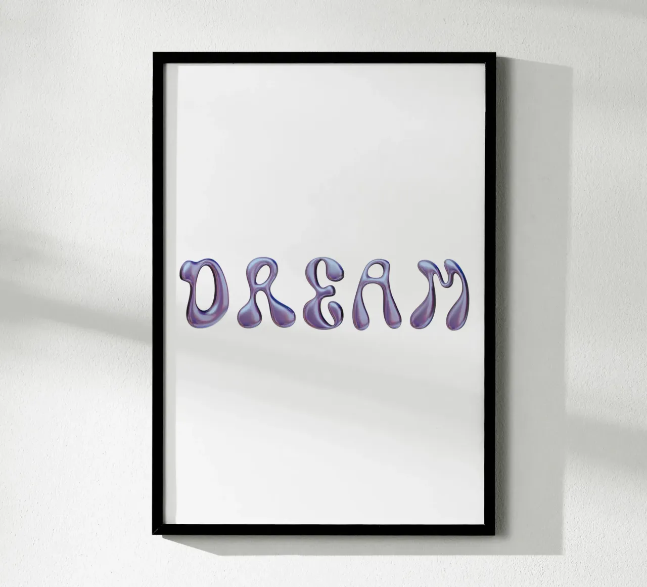 dream typography version poster by morphinaeblue