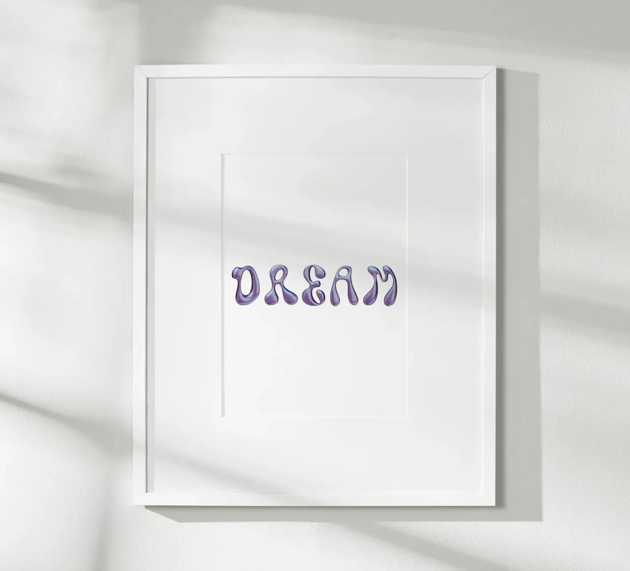 dream typography version poster by morphinaeblue