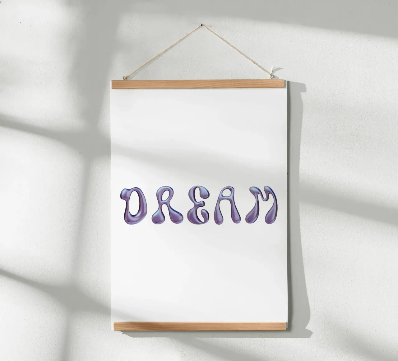 dream typography version poster by morphinaeblue