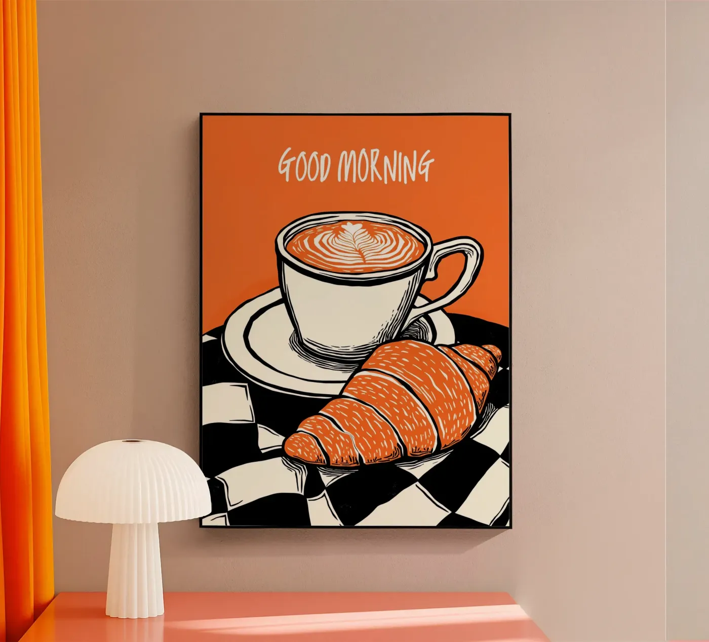 Good Morning plexiglass da Indigo Rain