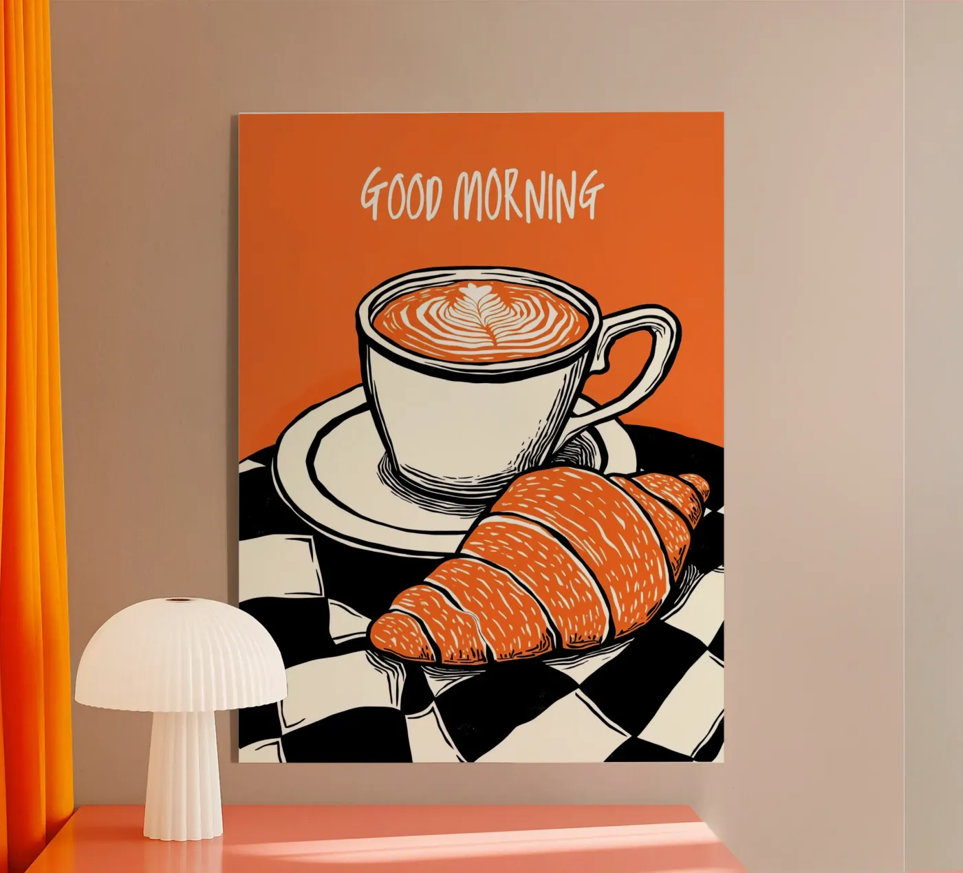 Good Morning plexiglass da Indigo Rain